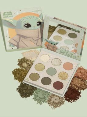 Colourpop Star Wars Mandalorian Baby Yoda Eyeshadow Palette